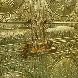 Pengrajin Pintu Kabah Kuningan Tembaga